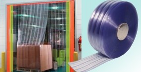 Ленточные ПВХ (PVC) завесы для складов и производственных помещений